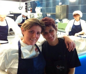 Viviana Varese and Cristina Bowerman, protagonists at Alice this last April 7th, of the first episode of Identità Donna