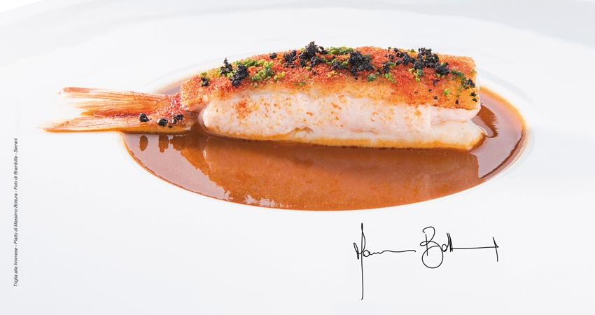 Massimo Bottura's Triglia alla livornese