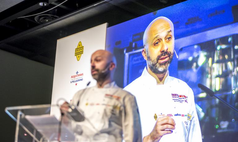 Niko Romito at Identità Milano (he will also partecipate at the next Identità New York, october 4-6 at Eataly NY). The chef reveals at Identità  Golose his new projects and ideas