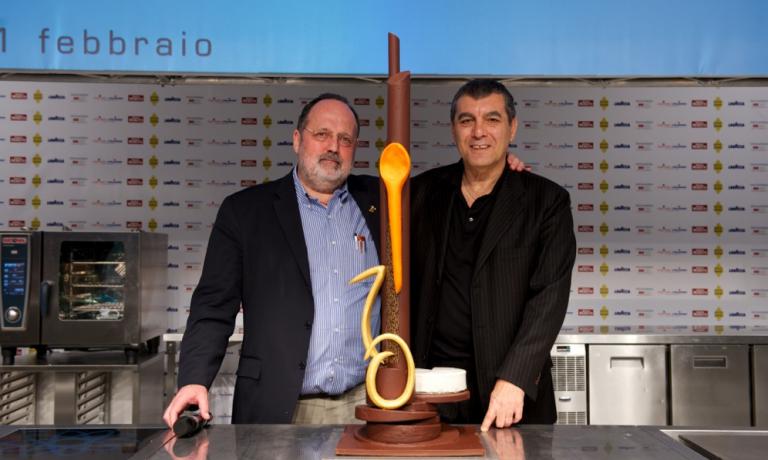 The two “souls” of Identità Milano (and all the other Identità Golose activities): Paolo Marchi and Claudio Ceroni (photo credits Brambilla-Serrani)