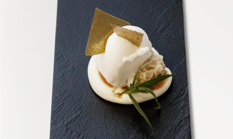 32-year-old Giovanni Sorrentino, chef at restaurant Vinile in Salerno, tells us about the inspiration and recipe for his dessert completing the menu thanks to which he was among the ten finalists at Premio Birra Moretti Grand Cru 2014
